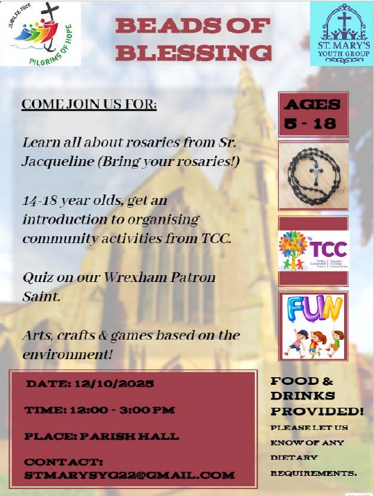 St Mary’s Youth Group Sunday 12th